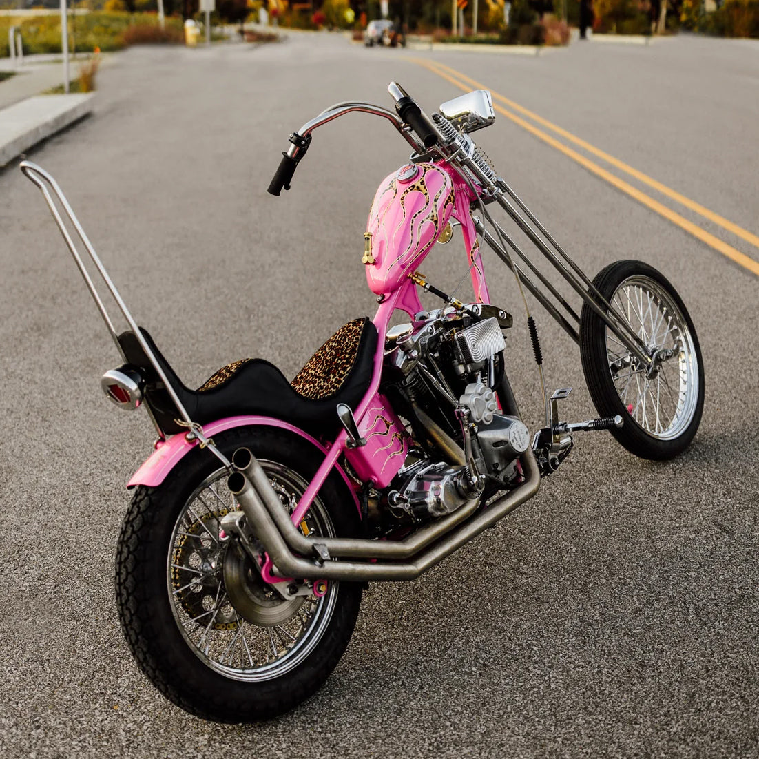 harley davidson bikes pink